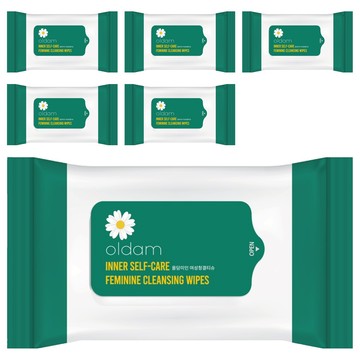 OLDam 女性私密護理濕巾 - 便攜式  60g  20張  6包