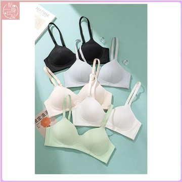 💕貼身優選💕無痕內衣女小胸集中爆乳薄款夏季學生高中生少女內衣無鋼圈防下垂胸罩