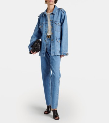 Blazé Milano Sahariana oversized denim jacket