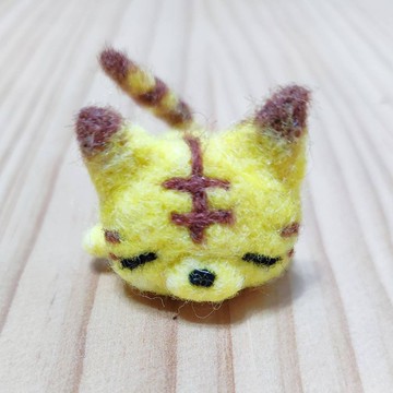 累趴系列 -老虎羊毛氈 鑰匙圈、吊飾、擺飾