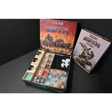 【桌遊侍】瓦萊利亞暗影王國 烏鴉盒子《免運》正版實體店面快速出貨.木盒.收納.支援厚套.免膠組裝.桌遊收納盒