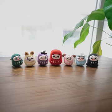 【好好生活】小達摩不倒翁物語-單色