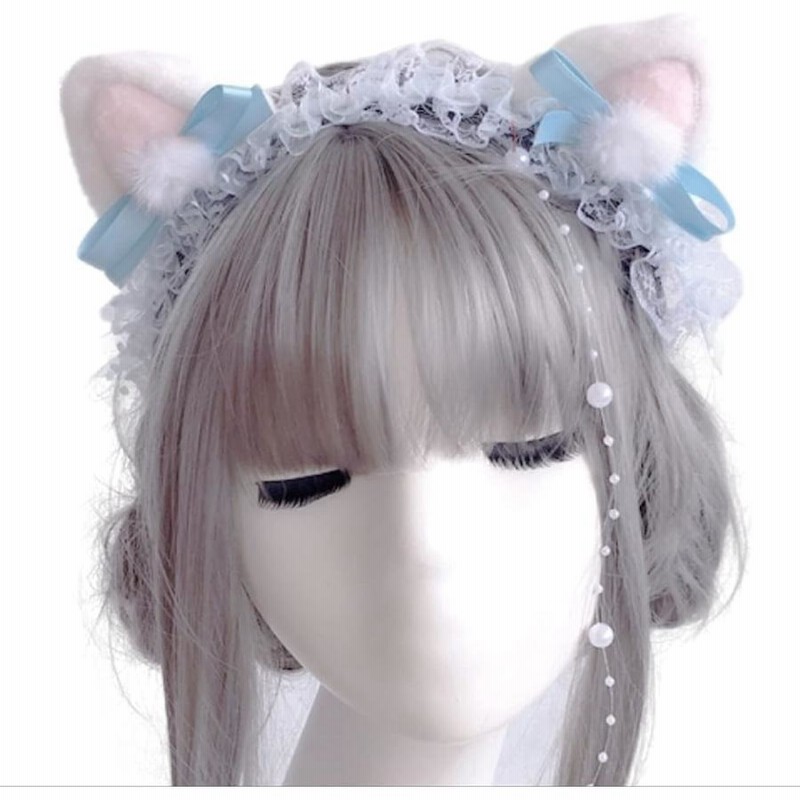 猫耳 カチューシャ ヘッドドレス コスプレ ハロウィン