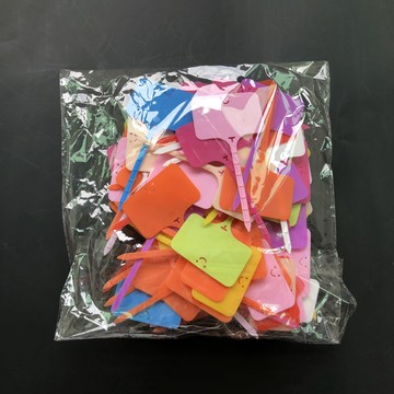 花盆名牌 100件組  混合顏色