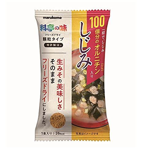 マルコメ FD顆粒みそ汁 料亭の味しじみ 1食×10個