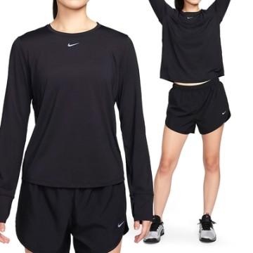 Nike AS W NK One Classic DF LS Top 女款 黑色 長袖 上衣 FN2802-010
