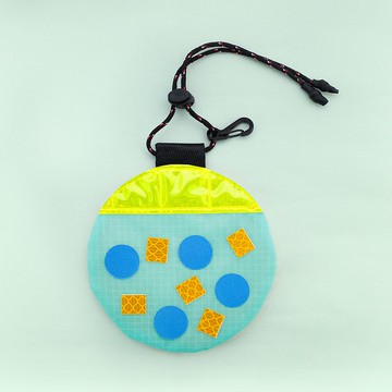 手作反光餅乾-海洋  夜間反光吊飾  安全上路