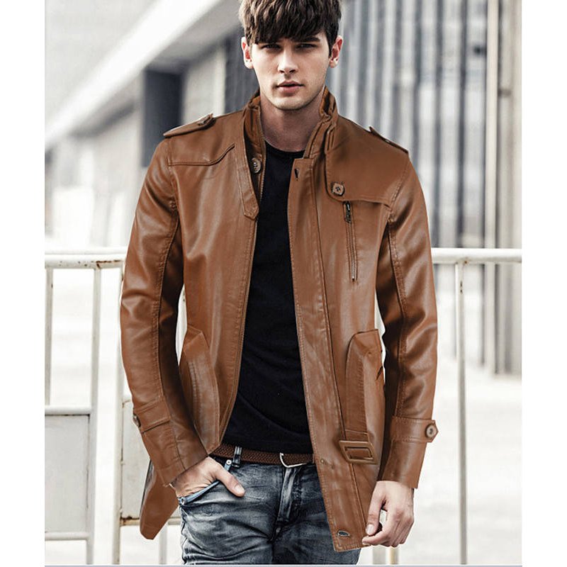 SHOU WANG レザーハーフコート XL 大阪直販 lsansimon.com