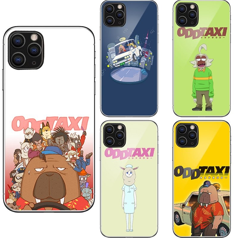 Oddtaxi Iphone 7 8 Plus Iphonex Xs Max Xr Iphone11 13 14 Pro Se 12 Mini スマホケース アニメキャラ 強化ガラス ハードケース 通販 Lineポイント最大0 5 Get Lineショッピング