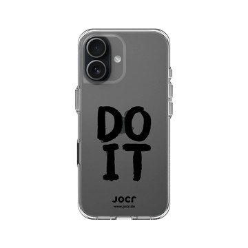 iPhone 17 Clear Case（相機按鈕） 透明 - JOCR - DO IT Black