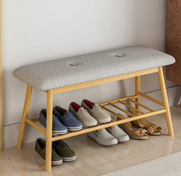 凳子 鞋架 鞋柜 91cm 換鞋凳 北歐 進門 簡約現代 實木門口 可坐鞋架 鞋櫃收納儲物凳子穿鞋凳