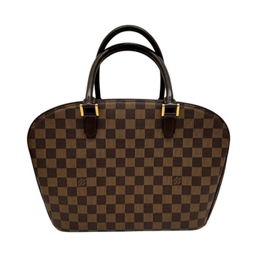 LOUIS VUITTON LV 路易威登 棕色 棋盤格 帆布 Sarria Horizontal 手提包 N51282 【二手名牌BRAND OFF】