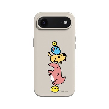 iPhone Air SolidX 貝殼灰 - 貓貓蟲咖波 Bugcat Capoo - 疊高高