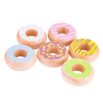 New Classic Toys 蜜糖甜甜圈6件組 10629  1組  多色