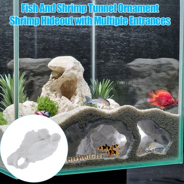 洛陽牡丹 洛陽牡丹Aquarium Decor 水族館裝飾 礫石隧道洞穴 自然曲線擺件