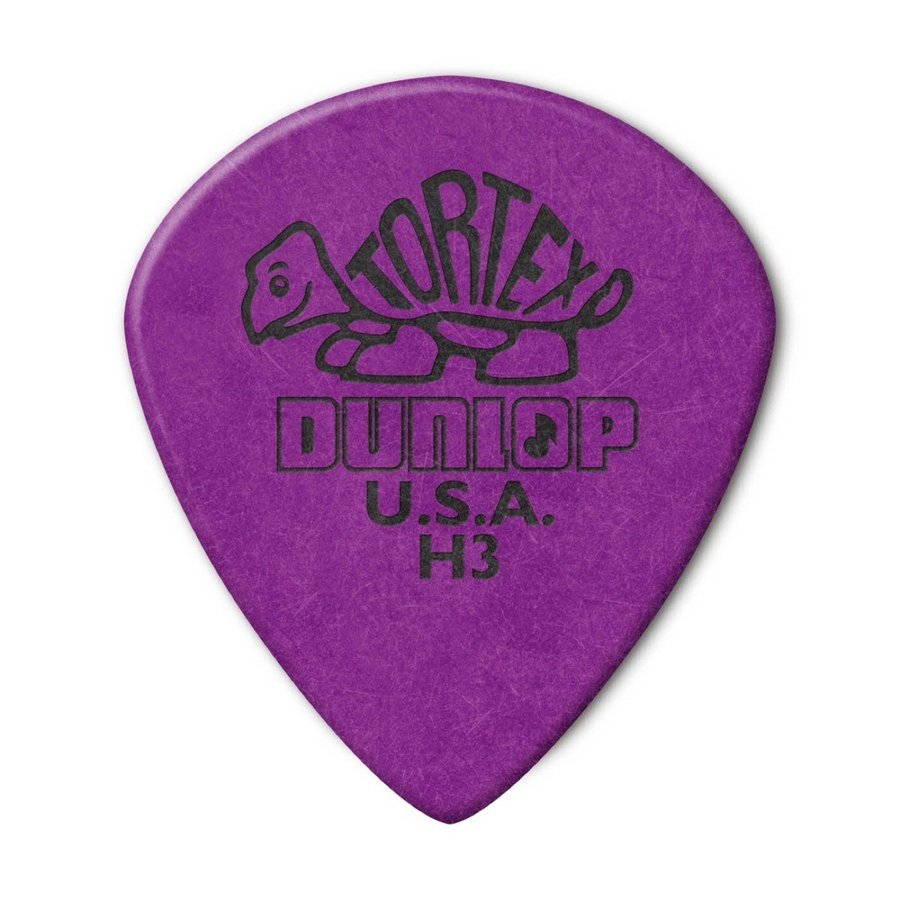 JIM DUNLOP 472RH3 TORTEX JAZZ III Sharp Purple 1.14mm ギターピック×36枚