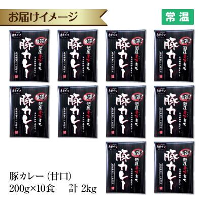 ふるさと納税 十日町市 妻有ポーク 豚カレー 甘口 10食セット 2kg レトルト 新潟県十日町