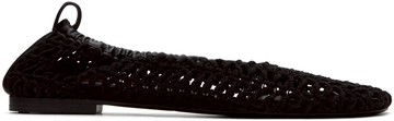 SIMONMILLER 黑色 Crochet Riad 芭蕾鞋