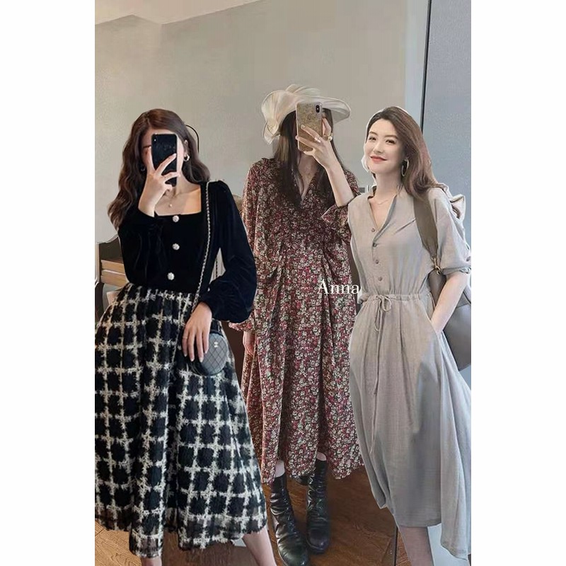 春服 レディースvネック セーターニットドレスロングスカート3月新品高品質ワンピース春夏韓国ファッション着痩せワンピース限定発売上品着回し抜群可愛スカート0 通販 Lineポイント最大1 0 Get Lineショッピング