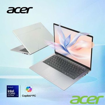 Acer 宏碁 Swift Edge AI SFE14-I51-77SW 14吋輕薄筆電(CU7 355/32G/512G/Win 11）