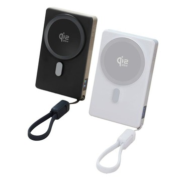 雷盾 防爆固態行動電源 x 極速快充 -無線25W有線 PD45W 玄曜黑
