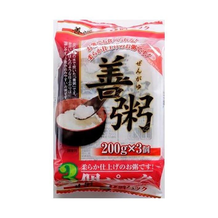 たかの 善粥 3個パック (200g×3個)×8個入｜ 送料無料