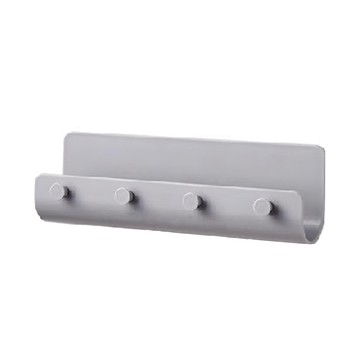 鑰匙掛勾架 ABS材質 21.5*7*4公分  灰色  1個