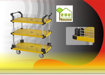 [家事達] KTL-KT-880A 圍欄整備車 (705X480X160mm) 特價 手推車 載物車