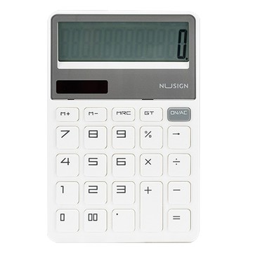 Deli NU SIGN柔色計算機/ENS042/12位元【領券滿額再折千11/30止】