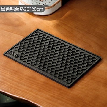 壓粉座 壓粉器 粉器墊子 吧台墊瀝水墊酒吧墊咖啡桌面墊壓粉墊防滑墊蜂窩元素台面墊『ZW7604』