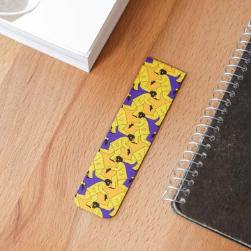 抓猴印花磁鐵書籤