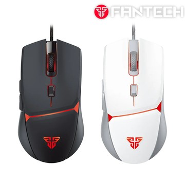 FANTECH VX7 快客遊俠防滑手輕量型電競滑鼠(黑色)