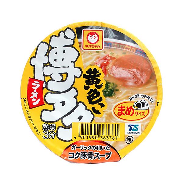 ★まとめ買い★　マルチャン　黄色いまめ博多ラーメン　３７Ｇ　×24個