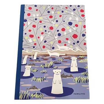 KOKUYO 國譽 插畫家系列A5筆記本 - Mio Katsuki  多色  4本