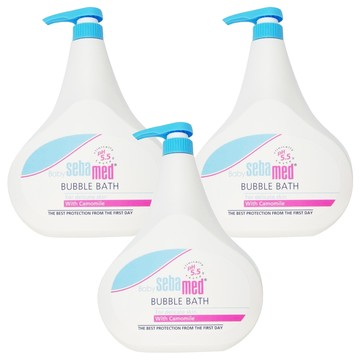 Baby sebamed 施巴 嬰兒泡澡沐浴露  1L  3瓶