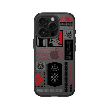 iPhone 16 Pro Clear (相機按鈕) 酷墨灰 - 迪士尼-星際大戰 Star Wars - 風暴兵&光劍-潮流系列
