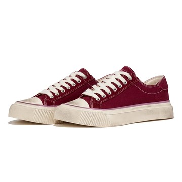 韓國 ept DIVE 仿舊帆布鞋 櫻桃紅 - 25.5cm