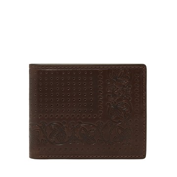 Derrick 真皮RFID防盜皮夾-棕色 ML4729443