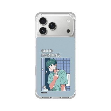 iPhone 17 Pro Max ClearX (MagSafe 兼容) 晶透白 - 子凡 Zzifan_z - 早安男孩