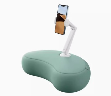 U5月牙手機平板懶人抱枕支架床上床頭手機架追看劇iPad支架躺床上被窩看玩刷不低頭手機神器手機周邊配件