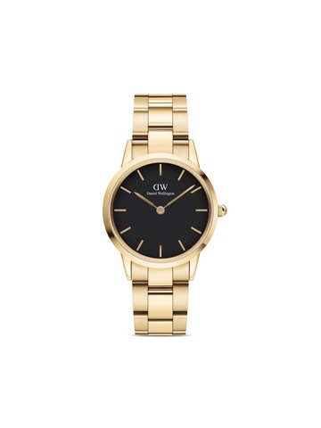 Daniel Wellington - Iconic Link 28mm - women - stainless steel - One Size - Black