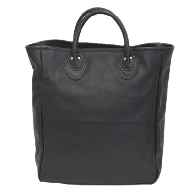 VANSON (バンソン) SHORT HANDLE SIMPLE TOTE ショートハンドル シンプル レザートートバッグ アメリカ製 BLACK  | LINEブランドカタログ