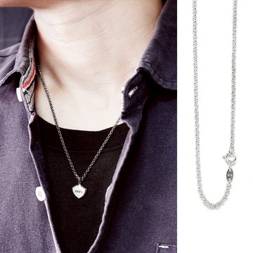 ART64 925純銀鍊子 經典小圓鍊(2.4mm寬) 多種長度客製 男生項鍊 女生項鍊 長項鍊