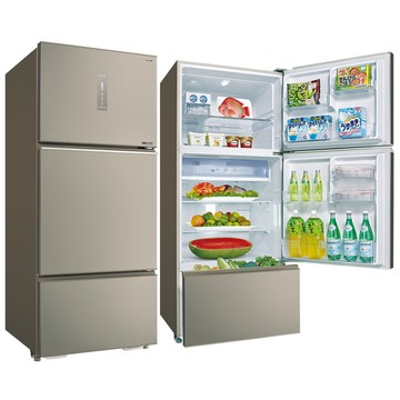 台灣三洋 580公升一級變頻-3°C微凍室三門冰箱SR-V582C~含拆箱定位