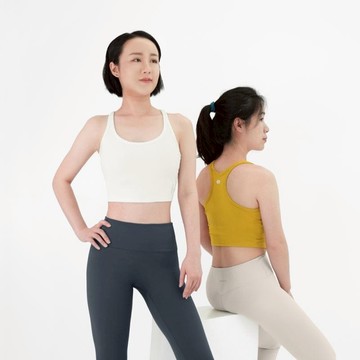 【預購】【新年特惠開跑】FITNESS CC彈力小背心 夜空灰 L號