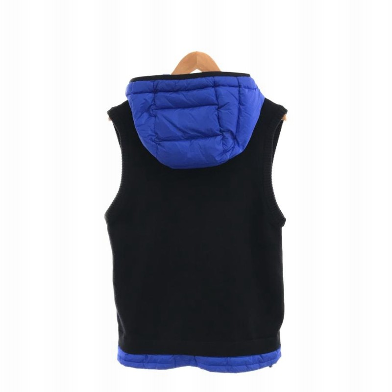 MONCLER モンクレール 【men1892M】 ダウン切替 ニットベスト