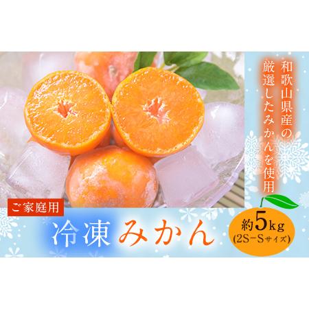 ふるさと納税 冷凍みかん ご家庭用 約5kg サンファーム《30日以内に順次出荷(土日祝を除く)》和歌山県 紀の川市 和歌山県紀の川市