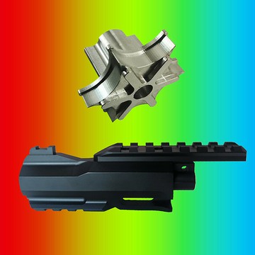 小月亮左輪配件金屬退殼星R8金屬頭把