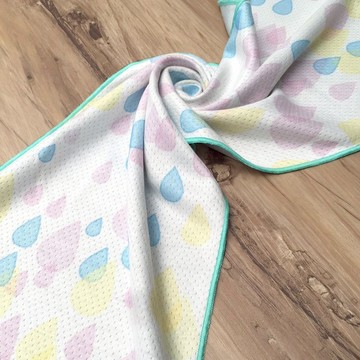 涼感巾-夢幻水滴