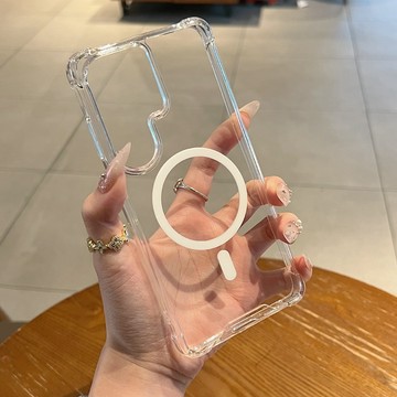 防摔 高透 Magsafe磁吸 適用於=三星S26 25 24 23 A57 56 55 54 37 36 35 16